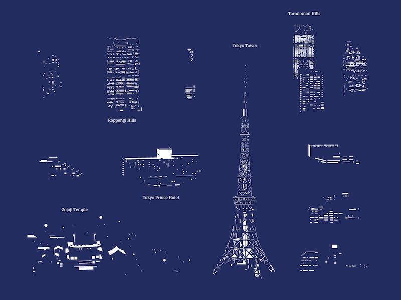 Study of different buildings